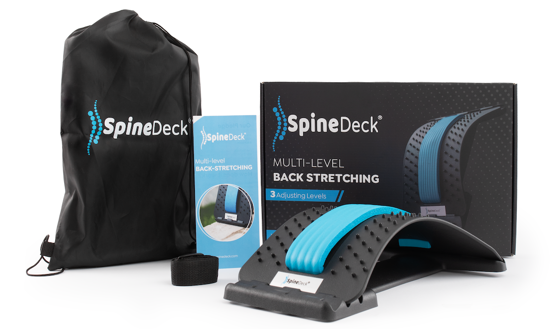 Back Stretcher, Lumbar Back Pain Relief Device, Spine Deck/ Multi