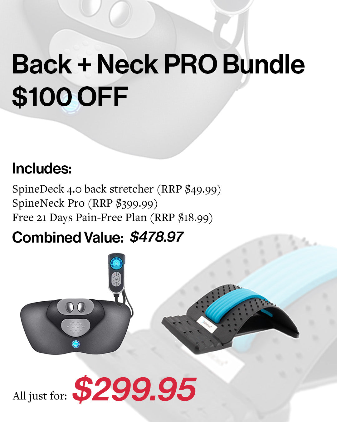 Backplus Pro 3 in 1 Neck & Back Massager Online